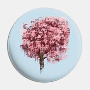 Impressionist Cherry Tree Pin