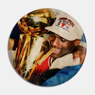 Michael Jordan Championship Vintage Pin