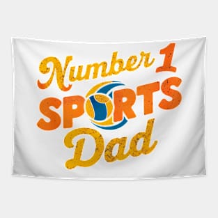 Number 1 Sports Dad | Father's Day | Dad Lover gifts Tapestry