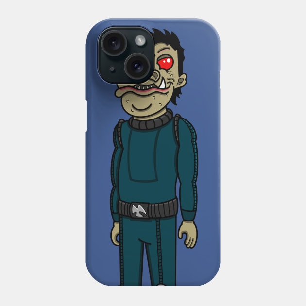 Blue Snag Phone Case by NikInked