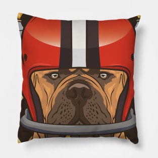 Cleveland Browns Beer Dog Shirt Pillow