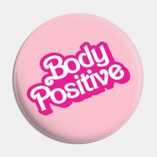 Body Positive Doll core style logo design Pin
