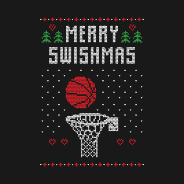 Discover Ugly Christmas sweater Basketball - Ugly Christmas - T-Shirt