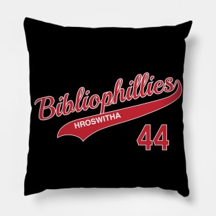 Bibliophillies (Hroswitha) Baseball Team Pillow