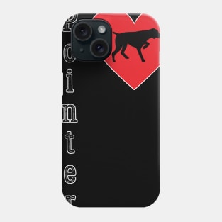 German shorthair love Phone Case