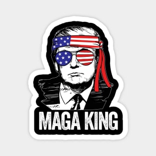 Anti Joe Biden Ultra Maga The Return Of The Great Maga King Magnet