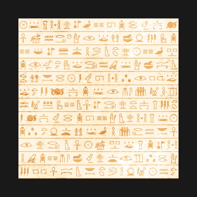 Hieroglyphs by edwardecho
