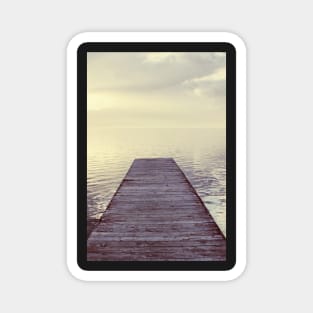 Wooden Pier Magnet