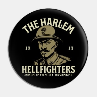 The Harlem Hellfighters - WW1 Infantry Regiment Pin