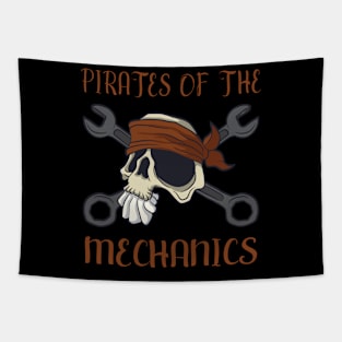 Funny Pirates of the Mechanics Gift Tapestry