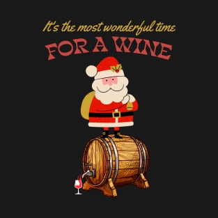 Funny Christmas For Wine Lovers T-Shirt