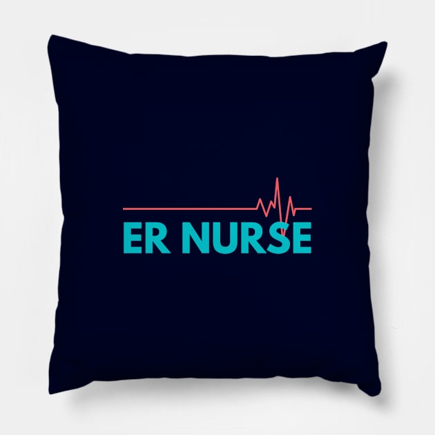 Nurse Gift Idea Pillow by François Belchior