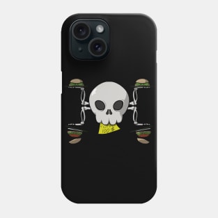 Waiters crew Jolly Roger pirate flag (no caption) Phone Case