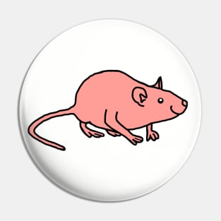 Rose Rat Pin