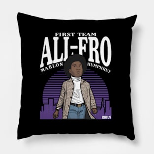 Marlon Humphrey Baltimore All-Fro Toon Pillow