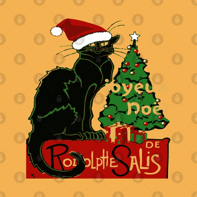 Joyeux Noel Le Chat Noir Spoof With Yule Tree v2 by taiche