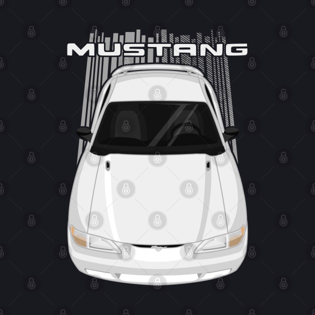 Mustang GT 1994 to 1998 SN95 - White by V8social