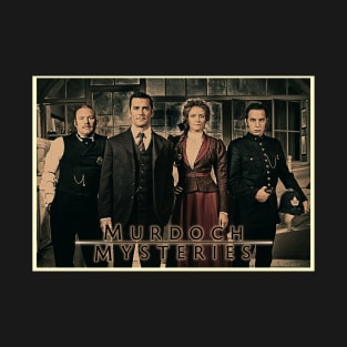 Murdoch Mysteries Stylised Design T-Shirt