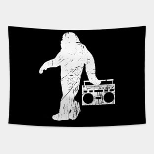 Bigfoot Boombox Tapestry