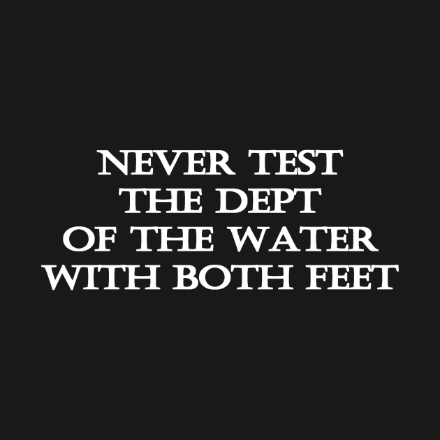 Funny One-Liner “Test the Water” Joke by PatricianneK