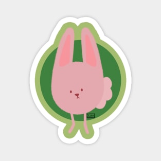 Sad little bunny Magnet