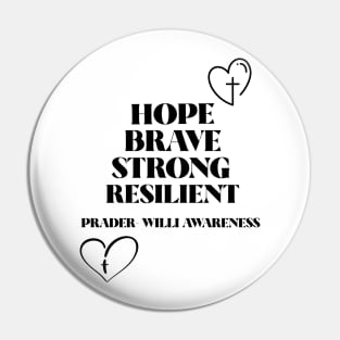 Prader-Willi Syndrome Awareness Pin