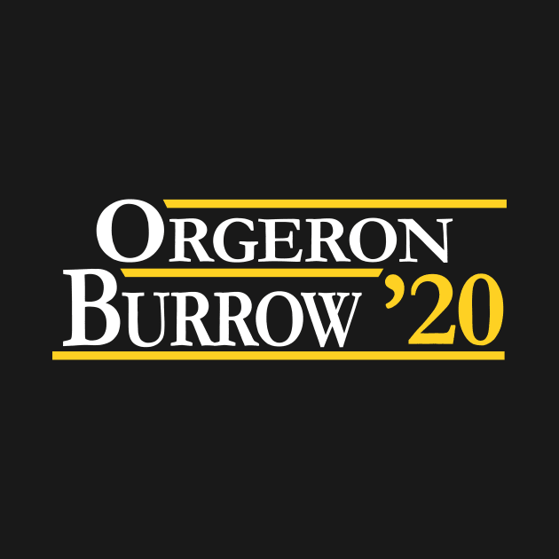 Orgeron and Burrow in 2020 by Parkeit