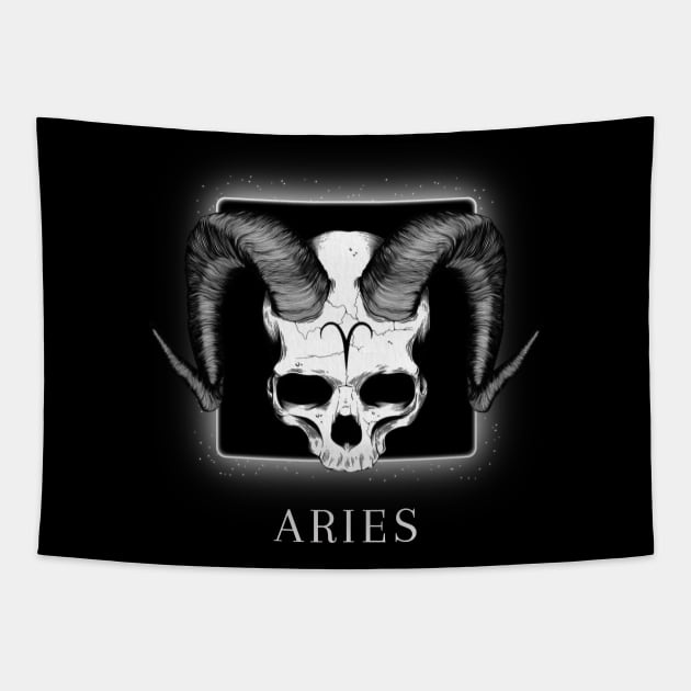 Aries - Zodiac Tapestry by Behemoth