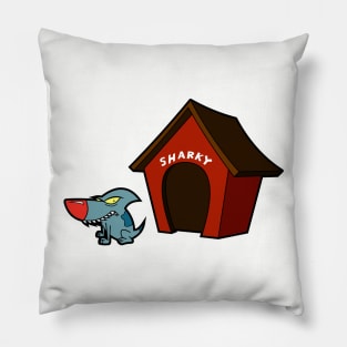 Sharky The Sharkdog Pillow