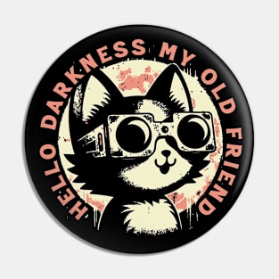 Hello Darkness My Old Friend // Solar Eclipse April 08 2024 Pin