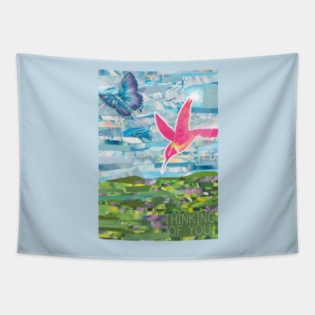 Thinking of You Card Tapestry by cajunhusker