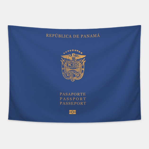 Panama passport Tapestry by Travellers