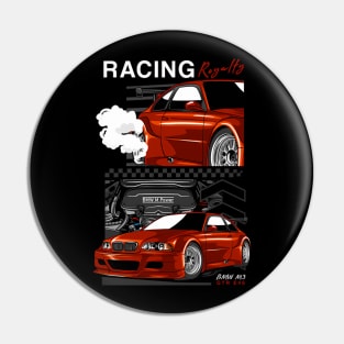 E46 Racing Royalty Pin