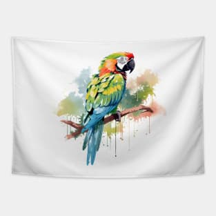 Military Macaw Tapestry