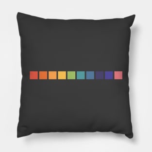 Chromatic progression Pillow