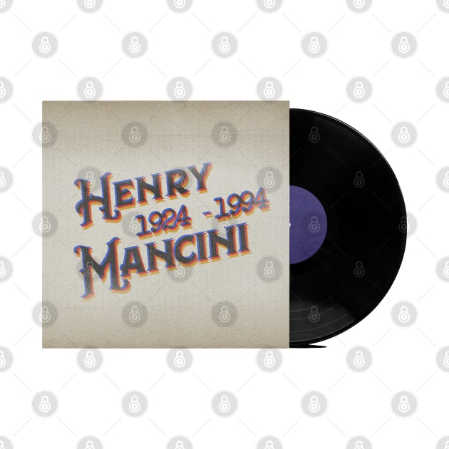 RETRO VINYL HENRY MANCINI (BREAKFAST AT TIFFANY'S) by elSALMA