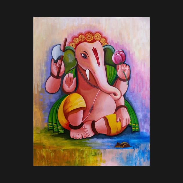 Colorful Ganesh by Rupaprakash