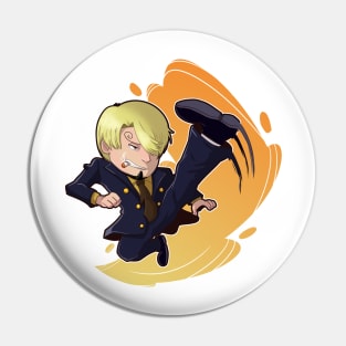 Chibi Sanji One Piece Series Pin