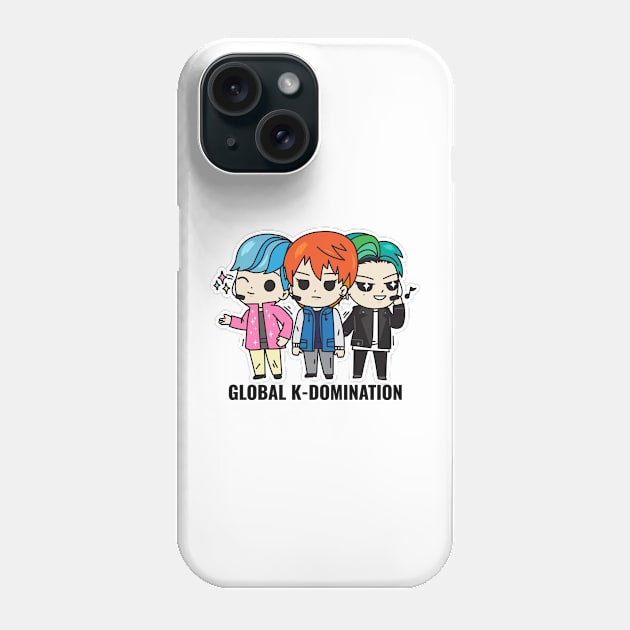 Global K-Domination Phone Case by Studio-Sy