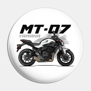 MT-07 - White Pin