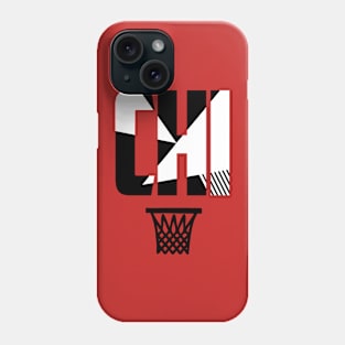 Retro Chicago Basketball CHI Phone Case