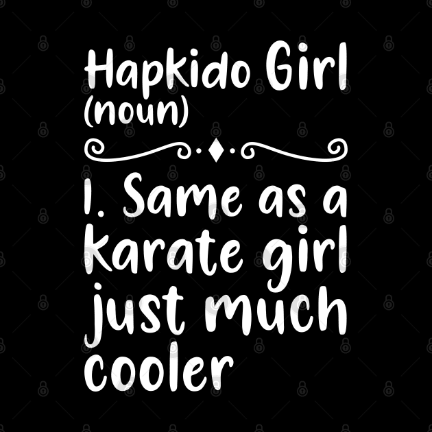 Hapkido girl by Modern Medieval Design