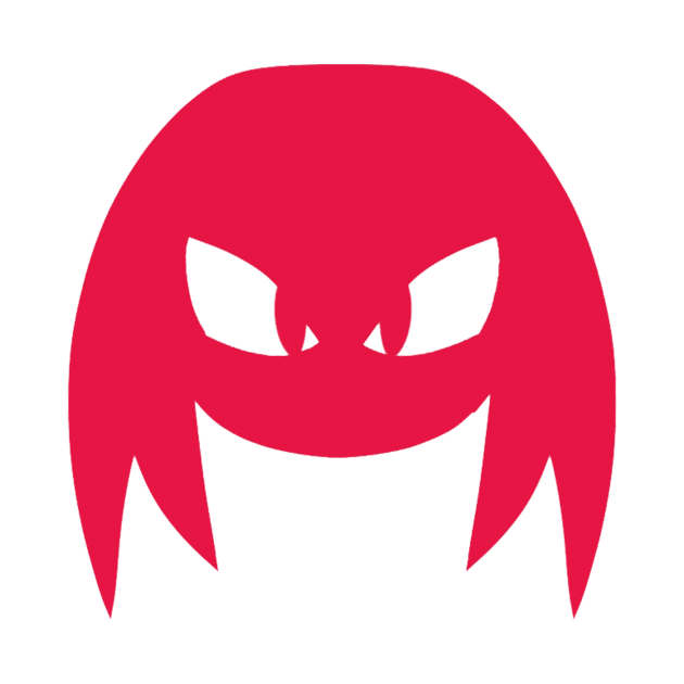 Knuckles head logo by Blueblade