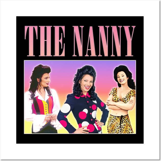 The Nanny - 90s Style Retro Aesthetic Fan Art Design - The Nanny - Posters  and Art Prints | TeePublic