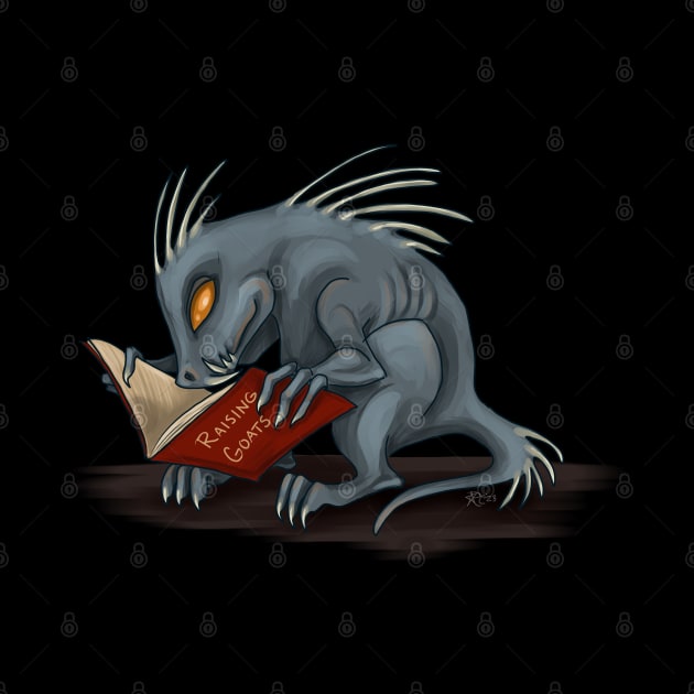 Cryptid Book Club - Chupacabra by ruthimagination