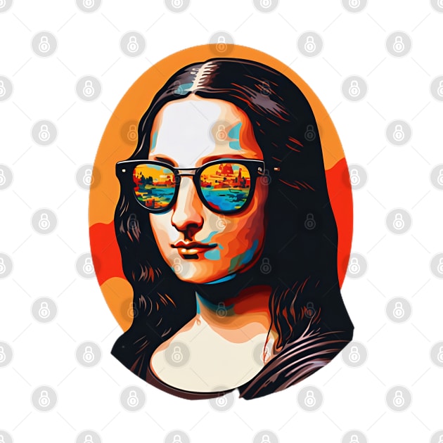 Mona Shades: The Coolest Lisa in Town by zoocostudio