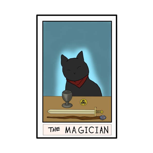 Merlin Cat Tarot by QuinnOliver
