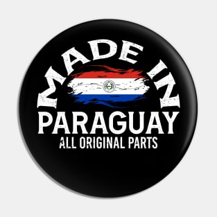 Born in Paraguay Pin