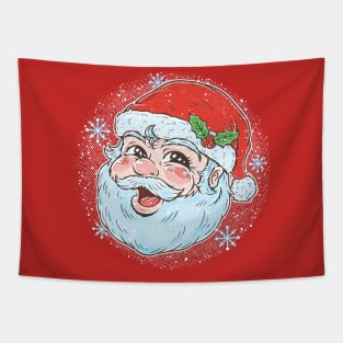 SANTA CARTOON Tapestry