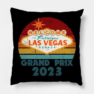 Las Vegas Grand Prix 2023 Pillow